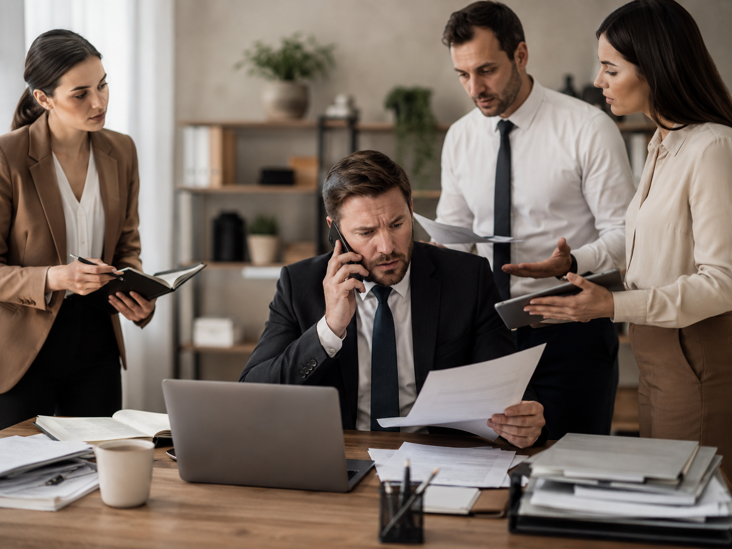 L&rsquo;azienda funziona solo grazie a poche persone